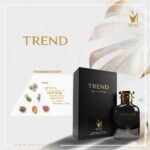 تركيب علبة استمتع بتجربة الأناقة والجاذبية مع عطر تريند من أسرار العود، حيث تتلاقى المكونات الفاخرة لتخلق لك تجربة فريدة تعكس أناقتك وأنوثتك